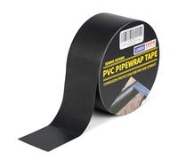 ADHES Ruban Adhésif PVC Noir Contre La Corrosion, Ruban Adhésif étanche, Protection De Tuyau Conduite D'eau Souterraine,50 mm x 33 m