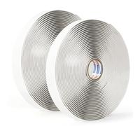 ADHES Ruban Butyle Ruban Etancheite 19mm x 9m x 2 Rouleaux, Épais de 3mm Ruban Adhésif Haute Temperature Ruban de Réparation pour façades, toit, toit plat Butyl Seal Tape