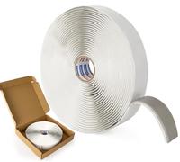 ADHES Ruban Butyle Ruban Etancheite 25mm x 9m x 1 Rouleaux, Épais de 3mm Ruban Adhésif Haute Temperature Ruban de Réparation pour façades, toit, toit plat Butyl Seal Tape