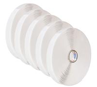 ADHES Ruban D'étanchéité Butyle Blanc 12mm x 9m x 3mm 5 Volume Ruban D'étanchéité en Caoutchouc Butyle Pour Camping - Cars, Véhicules, Bateaux