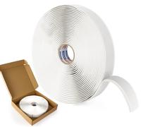 ADHES Ruban D'étanchéité Butyle Blanc 19mm x 9m x 3mm 1 Volume Ruban D'étanchéité en Caoutchouc Butyle Pour Camping - Cars, Véhicules, Bateaux