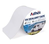 ADHES - Ruban d'étanchéité en caoutchouc butyle - 150 mm x 15 m - Pour camping-car, toit, fenêtre, bateau, camion et camping-car - Fuites de toit
