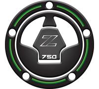 ADHÉSIF 3D RÉSERVOIR RÉSISTANT À CAPUCHON PROTECTEUR compatible pour MOTOCYCLE ,Z 750 vert ,