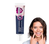 Adhésif À La Crème De Prothèse | Faux Thermoplastiques Fixation De La Colle 40g Temporary Hold Eating Maisse Confort | Fixation Dentaire Fort Pour Femmes Hommes Seniors Utilisent Quotidiennement Une S