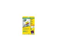 Avery Étiquettes 38,1 x 21,2 mm amovible pour jet d'encre/laser/copieur Vert