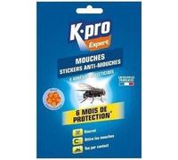 Generique Sticker mouches Kapo – 1 adhésif pour 10 m² – étui de 4