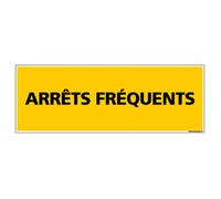 Adhésif - Arrêts Fréquents - Dimensions 250x75 mm - Protection Anti-UV