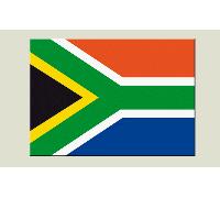 Adhésif autocollant / sticker Drapeau Afrique du Sud - 7 x 10 cm LOT DE 5 PIECES