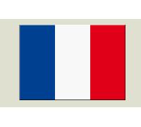 Adhésif autocollant / sticker Drapeau France - 7 x 10 cm LOT DE 5 PIECES