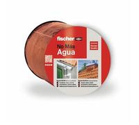 fischer - Ruban en caoutchouc butyle imperméable auto-adhésif 10 x 10 cm pour toiture, réparer les gouttières, tôles, canalisations, canalisations, canalisations, canalisations, couleur
