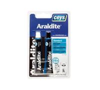 Adhésif bi-composant - ARALDITE - STANDARD 15ml - Résine et durcisseur - Haute résistance - Multi-usages