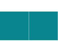 Adhésif Bleu océan Uni, Feuille adhésive, Feuille de meubles, Feuille décorative, auto-adhésif, 45cm x 1,5m, 95µm (Stärke: 0,095 mm), Venilia 53416 (Lot de 2)