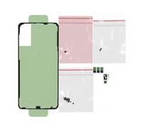 Adhésif Cache Batterie pour Galaxy S25 Edge Service Pack avec Kit de Montage Samsung Noir / Vert