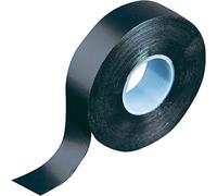 Adhésif caoutchouc auto-amalgamant noir de qualité premium - 19 mm x 5 m - Réparation étanche - Rouleau de haute qualité, Gocableties