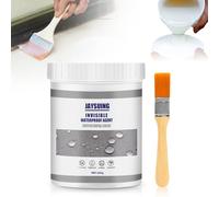 Adhésif D’étanchéité Super Puissant, Liquide D'étanchéité Transparent,Agent de Revêtement Imperméable Transparent Invisible Waterproof Agent with Brush (1 Pcs, 300g)