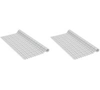 Adhésif Daniela taupe, Film adhésif à motif rétro, Feuille de meubles, Feuille décorative, auto-adhésif, 45cm x 1,5m, 95µm (Stärke: 0,095 mm), Venilia 54758 (Lot de 2)