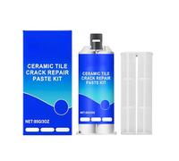 Adhésif de réparation multifonctionnel Sempornai,imperméable et anticorrosion,pour carrelage et plans de travail de cuisine.Idéal pour réparer les fissures,les angles abîmés et les trous (1Pièce)