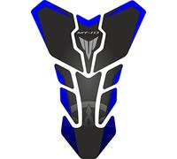 Adhésif de réservoir Protège-réservoir en résine 3D compatible MT-10 | MT10 | Protection de réservoir (bleu) + 2 butées