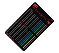 Adhésif d'essai de réservoir de propane - indicateur de niveau de gaz magnétique, compteur de carburant répétable | Call de Réutilisable sensible à la Chaleur pour cylindre GPL, bande de T