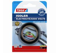 Adhésif d'Isolation Électrique TESA Qualité Pro Noir 10m