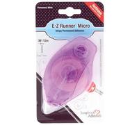 Artemio Dérouleur adhésif double-face E-Z Runner Micro – Rechargeable, Permanent, 12 m Scrapbooking