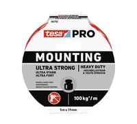 tesa Ruban de montage Mounting PRO Ultra Strong 66792-00001-00 5 m x 19 mm Blanc