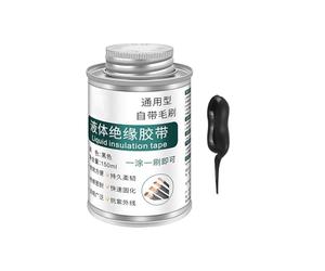 Adhésif électrique - Scellant liquide imperméable et isolant, 150 ml à séchage rapide pour câbles électriques, marine, automobile, de circuit, extérieur, intérieur, électriciens,