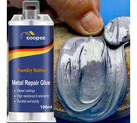 Adhésif époxy pour réparation du métal, haute résistance, résistant à la chaleur et au froid, colle de soudage, outil de réparation des fuites, pâte de réparation du métal 15g/50ml/100ml 50ml and 100m