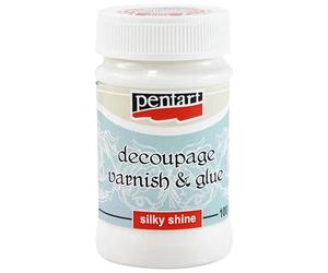 Adhésif Et le Découpage de la Laque Soie Brillant 100ml, Pentart, Colles, les Vernis, les passe-temps de Couleurs