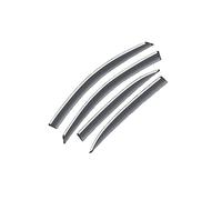Adhésif Externe Garniture D'auvent De Pare Brise Sourcil Pluie Visières Fenêtres Pour Mitsubishi Pour Outlander PHEV 2022 2023 2024