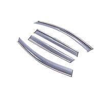Adhésif Externe Visière De Pare Brise Latérale Voiture Auvent À Sourcils Pluie Pour Mitsubishi Pour Outlander PHEV GM GN ZM 2022 2023 2024(Transparent)