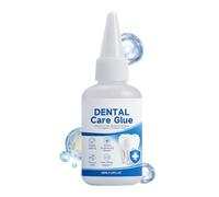 Adhésif fixateur pour prothèses dentaires,50 ml Solution De Collage | Adhésif Dentaire - Pour Réparation Fissures Comblement Des Espaces Appareils Orthodontiques Voyage Maison Soin