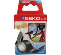 Adhésif - GEKO - 19 mm x 2.7 m - Tissu plastifié - Noir - Multi-usages