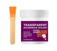 Adhésif Imperméable Invisible | Crème D'étanchéité Transparente Pour Réparation De Fuites - Revêtement Anti-fuite Transparent Pour Carrelage, Sous-sol, Parquet, Mur Extérieur, Fissures De Douche