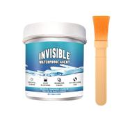 Adhésif imperméable transparent sans, 100 g, agent imperméable invisible, mastic de réparation et d'isolation des fuites, séchage rapide, pour coulis, carrelage, de salle de bain, toilett