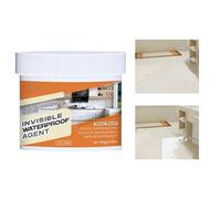 Adhésif imperméable transparent, scellant revêtement transparent, imperméabilisant réparateur 100 g pour évacuation des carreaux de salle de bain, murs de toit, extérieur, cuisine jardin