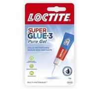 Loctite Colle cyanoacrylate Superglue-3P Pure Gel Tube 2 g