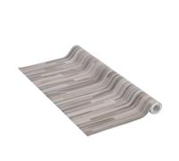 Adhésif Lamelle gris Perfect Fix®, Feuille d'effet bois, Feuille de meubles, Film adhésif, auto-adhésif, 45cm x 2m, 170µm (Épaisseur : 0,17 mm), Venilia 53337