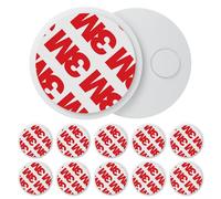 Adhésif Maganetic pour détecteur de fumée, Fixation Maganetic pour détecteur de fumée, Installation sans perçage (10 pièces)