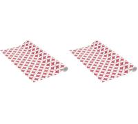 Adhésif Monica berry, Film adhésif à motif rétro, Feuille de meubles, Feuille décorative, auto-adhésif, 45cm x 1,5m, 95µm (Stärke: 0,095 mm), Venilia 54765 (Lot de 2)