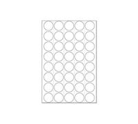 Herma Étiquettes adhésives 2250 – adhésif permanent blanc Ø 19 mm – 1 280 étiquettes (32×40)