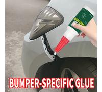 Adhésif plastique pour pare-chocs de voiture robuste - Adhésif de réparation structurel pour fissures, coups et dommages causés par l'impact - Aucune soudure requise, adapté aux pare-chocs, bases de 2