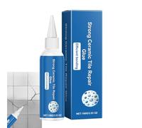 Adhésif pour carrelage en céramique, colle de réparation pour céramique | Colle pour carrelage Colle Céramique Super Colle,Colle imperméable adhésive pour carrelage de sol, adhésif fort à séchage