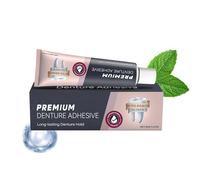 Adhésif Pour Dentier - Colle Dentaire à Fixation Forte,Soin Confortable Doux avec Scellage Étanche pour Grand-Père Grand-Mère Famille Femmes Hommes Amis Adultes