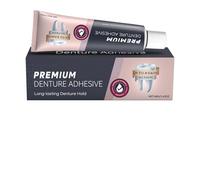 Adhésif Pour Dentier | Colle Dentaire à Fixation Forte | Soin Confortable Doux avec Scellage Étanche pour Grand-Père Grand-Mère Famille Femmes Hommes Amis Adultes