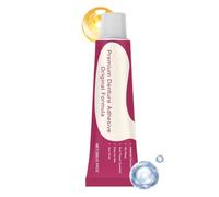 Adhésif pour Prothèses Dentaires,28 Grammes de Fixation et Collage pour Fausses Dents,Colle Instantanée pour Prothèses Dentaires - pour le Voyage, la Maison, l'Extérieur, les Déplacements, les Affaire