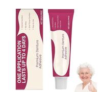 Adhésif pour prothèses dentaires haut de gamme, adhésif thermoplastique sécurisé pour prothèses dentaires, colle dentaire pour la fixation des prothèses dentaires (1pcs)
