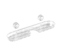 Adhésif Pour Support De Douche - Étagère De Douche D'angle | Étagère De Salle De Bain, Étagères De Salle De Bain Pour Robinet, Organisateur Mural, Support D'évier À Ventouse Pour Douches À Domicile, B