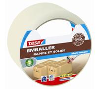 Adhésif PP Tesa EMBALLER rapide et solide transparent 66m