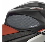 Adhésif Protecteur latéral réservoir pour Aprilia_RS 660 / Tuono 660_HDR343 (Noir)